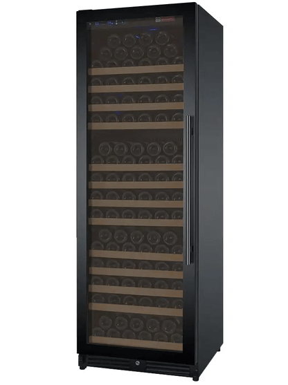 Allavino 24" Wide FlexCount II Tru-Vino 177 Bottle Single Zone Black Wine Refrigerator VSWR177-1BR20