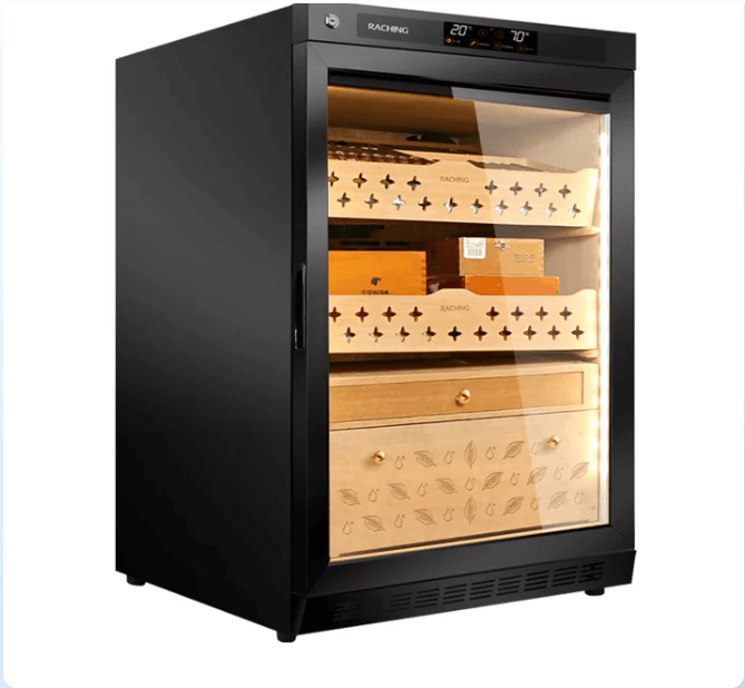 Raching MON800A | Ultra-Precision Cigar Humidor Cabinet ±1%