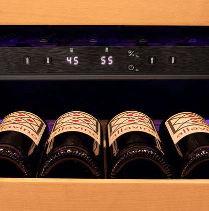 Allavino 101 Bottle Dual Zone "Panel Ready" Wine Refrigerator/Cooler VCWR - 101PRD - 2R - Allavino - Buy at Wine Coolers Online