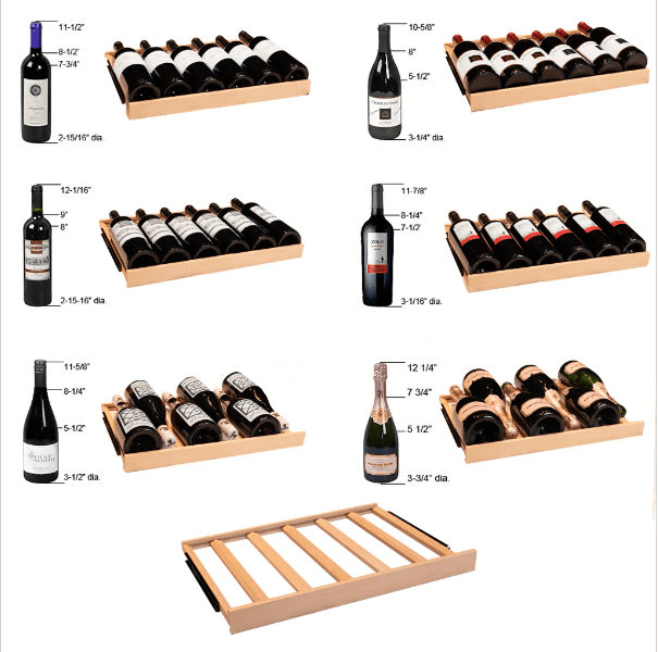 Allavino 101 Bottle Dual Zone "Panel Ready" Wine Refrigerator/Cooler VCWR - 101PRD - 2R - Allavino - Buy at Wine Coolers Online