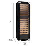 Allavino 101 Bottle Dual Zone "Panel Ready" Wine Refrigerator/Cooler VCWR - 101PRD - 2R - Allavino - Buy at Wine Coolers Online