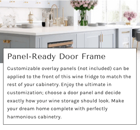 Allavino 107 Bottle Dual Zone "Panel Ready" Wine Refrigerator/Cooler VCWR - 107PRS - 1R - Allavino - Buy at Wine Coolers Online