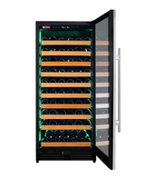 Allavino 119 Bottle 55" Tall Single Zone Stainless Steel Wine Refrigerator VSW11955S - 1SL - Allavino - Buy at Wine Coolers Online