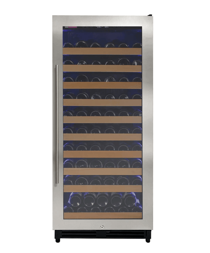 Allavino 119 Bottle 55" Tall Single Zone Stainless Steel Wine Refrigerator VSW11955S - 1SL - Allavino - Buy at Wine Coolers Online