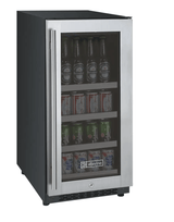 Allavino 15" Wide FlexCount II Tru - Vino Stainless Steel Beverage Center - Allavino - Buy at Wine Coolers Online