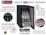 Allavino 15" Wide FlexCount II Tru - Vino Stainless Steel Beverage Center - Allavino - Buy at Wine Coolers Online