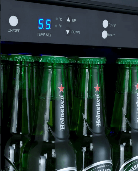 Allavino 15" Wide FlexCount II Tru - Vino Stainless Steel Beverage Center - Allavino - Buy at Wine Coolers Online