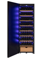 Allavino 185 Bottle Single Zone Wine Vault with Solid Black Right or Left Hinge Door - Allavino - Buy at Wine Coolers Online