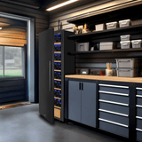 Allavino 185 Bottle Single Zone Wine Vault with Solid Black Right or Left Hinge Door - Allavino - Buy at Wine Coolers Online