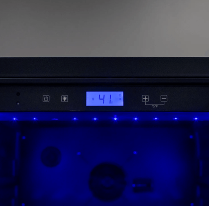 Allavino 185 Bottle Single Zone Wine Vault with Solid Black Right or Left Hinge Door - Allavino - Buy at Wine Coolers Online