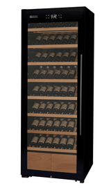 Allavino 248 Bottle Single Zone Freestanding Wine Refrigerator with Display Shelving and Black Glass Door - Allavino - Buy at Wine Coolers Online