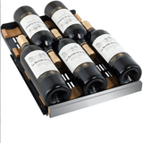 Allavino 30" Wide FlexCount II Tru - Vino 30 Bottle/88 Can Dual Zone Stainless Steel Built - In Wine & Beverage Combo - Allavino - Buy at Wine Coolers Online