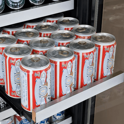 Allavino 30" Wide FlexCount II Tru - Vino 30 Bottle/88 Can Dual Zone Stainless Steel Built - In Wine & Beverage Combo - Allavino - Buy at Wine Coolers Online