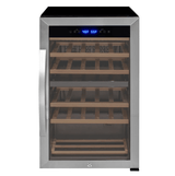 Allavino Cascina Series 28 Bottle Dual Zone Freestanding Wine Cooler Refrigerator with Stainless Steel Door - Allavino - Buy at Wine Coolers Online