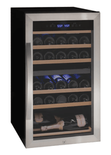 Allavino Cascina Series 28 Bottle Dual Zone Freestanding Wine Cooler Refrigerator with Stainless Steel Door - Allavino - Buy at Wine Coolers Online