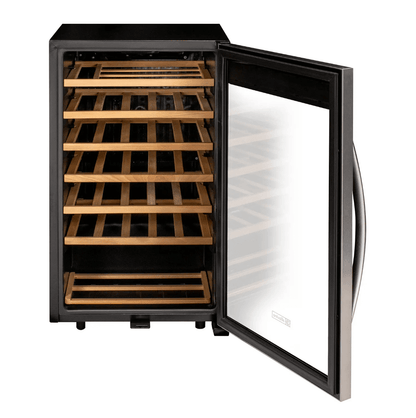 Allavino Cascina Series 33 Bottle Single Zone Freestanding Wine Refrigerator Cooler with Stainless Steel Door - Allavino - Buy at Wine Coolers Online