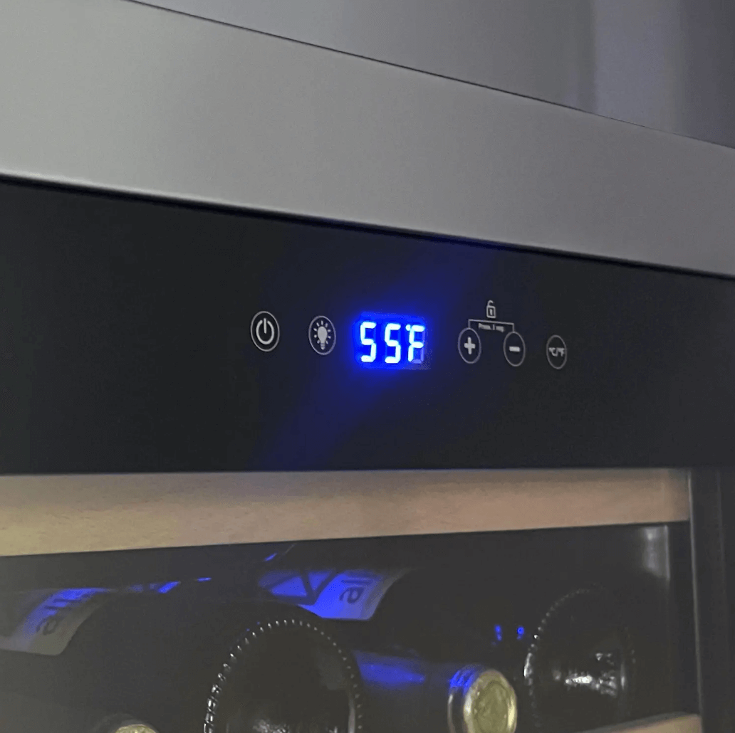 Allavino Cascina Series 43 Bottle Dual Zone Freestanding Wine Cooler Refrigerator with Stainless Steel Door - Allavino - Buy at Wine Coolers Online