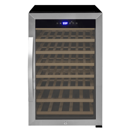 Allavino Cascina Series 50 Bottle Single Zone Freestanding Wine Refrigerator Cooler with Stainless Steel Door - Allavino - Buy at Wine Coolers Online