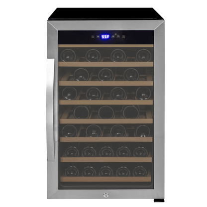 Allavino Cascina Series 50 Bottle Single Zone Freestanding Wine Refrigerator Cooler with Stainless Steel Door - Allavino - Buy at Wine Coolers Online