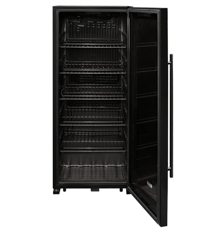 Allavino Contemporary 102 Bottle Single Zone Freestanding Wine Refrigerator with Black Glass Door KWR102S - 1BGR - Allavino - Buy at Wine Coolers Online