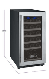 Allavino FlexCount II VSWR30 - 1SR20 30 - Bottle Wine Cooler - Allavino - Buy at Wine Coolers Online