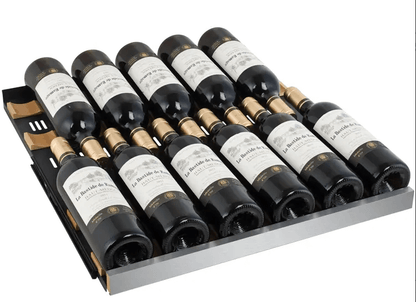 Allavino FlexCount Series 172 Bottle Dual Zone Built - in Wine Cooler Refrigerator w/Black Door - Allavino - Buy at Wine Coolers Online