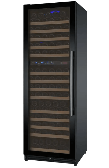 Allavino FlexCount Series 172 Bottle Dual Zone Built - in Wine Cooler Refrigerator w/Black Door - Allavino - Buy at Wine Coolers Online