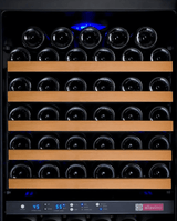 Allavino FlexCount Series 172 Bottle Dual Zone Built - in Wine Cooler Refrigerator w/Black Door - Allavino - Buy at Wine Coolers Online