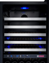 Allavino FlexCount Series 172 Bottle Dual Zone Built - in Wine Cooler Refrigerator w/Stainless Steel Door - Allavino - Buy at Wine Coolers Online