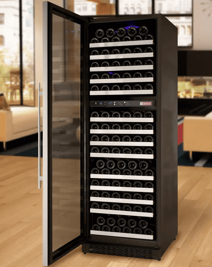 Allavino FlexCount Series 172 Bottle Dual Zone Built - in Wine Cooler Refrigerator w/Stainless Steel Door - Allavino - Buy at Wine Coolers Online