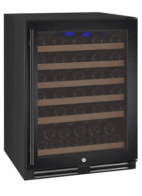 Allavino FlexCount Series 56 Bottle Single Zone Built - in Wine Refrigerator with Black Door VSWR56 - 1BL20 - Allavino - Buy at Wine Coolers Online