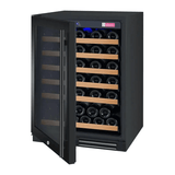 Allavino FlexCount Series 56 Bottle Single Zone Built - in Wine Refrigerator with Black Door VSWR56 - 1BL20 - Allavino - Buy at Wine Coolers Online