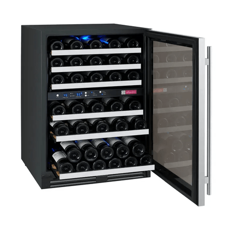 Allavino FlexCount Series 56 Bottle Stainless Dual Zone Built - in Wine Cooler - Allavino - Buy at Wine Coolers Online