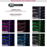 Allavino Reserva Series 100 Bottle 34" Undercounter Dual Zone Side - by - Side Wine Coolers with Black Stainless Steel Doors 2X - BDW5034S - 1BS - Allavino - Buy at Wine Coolers Online