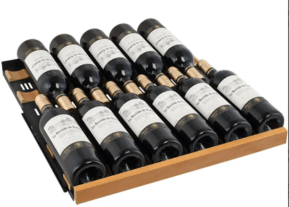 Allavino Reserva Series 119 Bottle 55" Tall Single Zone Black Glass Wine Refrigerator VSW11955S - 1BR - Allavino - Buy at Wine Coolers Online