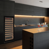 Allavino Reserva Series 119 Bottle 55" Tall Single Zone Black Glass Wine Refrigerator VSW11955S - 1BR - Allavino - Buy at Wine Coolers Online