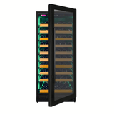 Allavino Reserva Series 119 Bottle 55" Tall Single Zone Black Glass Wine Refrigerator VSW11955S - 1BR - Allavino - Buy at Wine Coolers Online