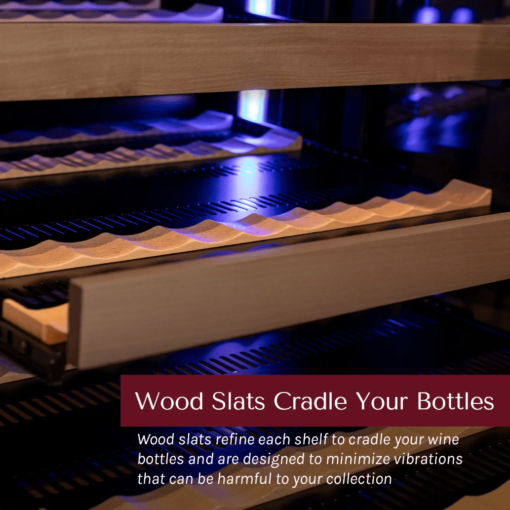 Allavino Reserva Series 154 Bottle Dual Zone Built - in Wine Refrigerator with Stainless Steel Door VSW15471D - 2S - Allavino - Buy at Wine Coolers Online