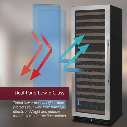 Allavino Reserva Series 154 Bottle Dual Zone Built - in Wine Refrigerator with Stainless Steel Door VSW15471D - 2S - Allavino - Buy at Wine Coolers Online