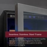 Allavino Reserva Series 154 Bottle Dual Zone Built - in Wine Refrigerator with Stainless Steel Door VSW15471D - 2S - Allavino - Buy at Wine Coolers Online