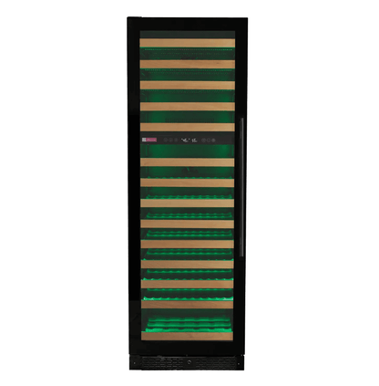 Allavino Reserva Series 163 Bottle 71" Tall Single Zone Black Glass Door Wine Cooler Refrigerator VSW16371S - 1BGL - Allavino - Buy at Wine Coolers Online