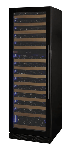 Allavino Reserva Series 163 Bottle 71" Tall Single Zone Black Glass Door Wine Cooler Refrigerator VSW16371S - 1BGL - Allavino - Buy at Wine Coolers Online
