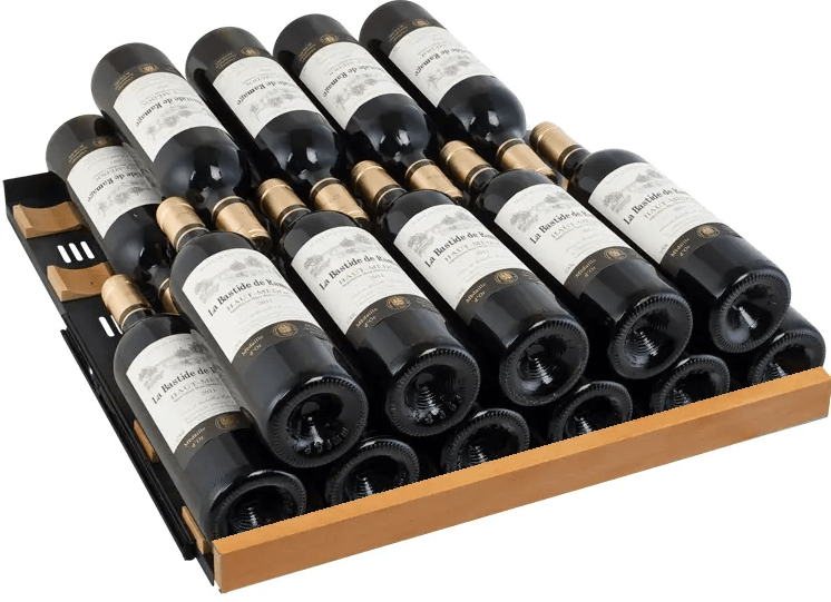 Allavino Reserva Series 163 Bottle 71" Tall Single Zone Black Glass Door Wine Cooler Refrigerator VSW16371S - 1BGL - Allavino - Buy at Wine Coolers Online