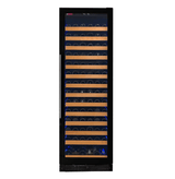 Allavino Reserva Series 163 Bottle 71" Tall Single Zone Black Glass Door Wine Cooler Refrigerator VSW16371S - 1BGL - Allavino - Buy at Wine Coolers Online