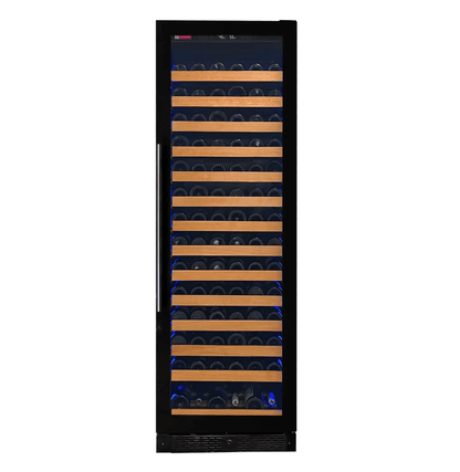 Allavino Reserva Series 163 Bottle 71" Tall Single Zone Black Glass Door Wine Cooler Refrigerator VSW16371S - 1BGL - Allavino - Buy at Wine Coolers Online