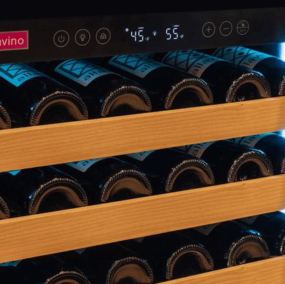 Allavino Reserva Series 163 Bottle 71" Tall Single Zone Stainless Steel Wine Cooler/Fridge VSW16371S - 1SR - Allavino - Buy at Wine Coolers Online