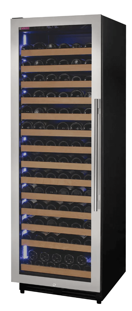 Allavino Reserva Series 163 Bottle 71" Tall Single Zone Stainless Steel Wine Cooler/Fridge VSW16371S - 1SR - Allavino - Buy at Wine Coolers Online