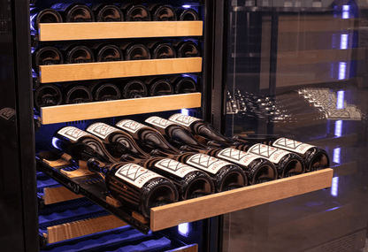 Allavino Reserva Series 163 Bottle 71" Tall Single Zone Stainless Steel Wine Cooler/Fridge VSW16371S - 1SR - Allavino - Buy at Wine Coolers Online