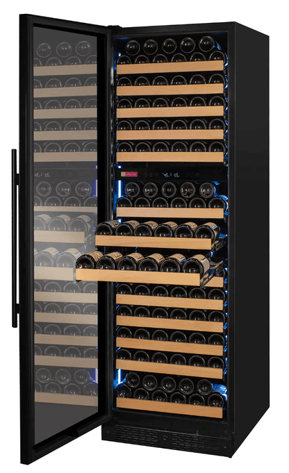 Allavino Reserva Series 172 Bottle Dual Zone Built - in Wine Refrigerator with Black Glass Door - Allavino - Buy at Wine Coolers Online