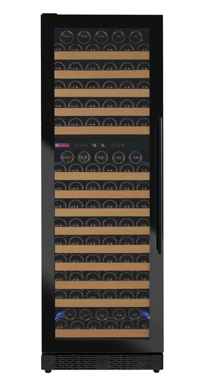 Allavino Reserva Series 172 Bottle Dual Zone Built - in Wine Refrigerator with Black Glass Door - Allavino - Buy at Wine Coolers Online